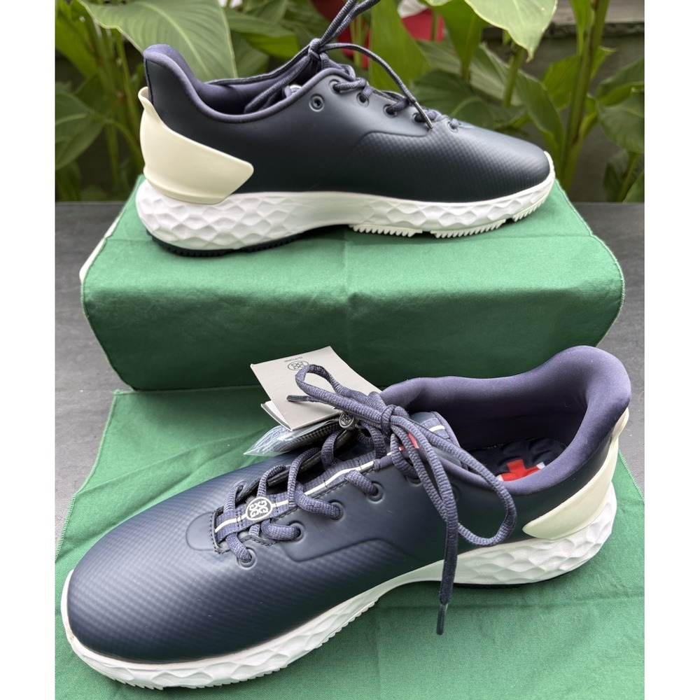 G/Fore Mens MG4 Spikeless Golf Shoes G4MC0EF26 Twilight Blue Size 9 NWT